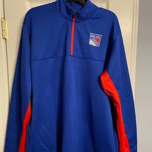 Long sleeve quart zip rangers sweatshirt